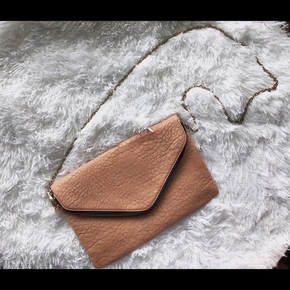 Small Cross-Body with Gold Accents